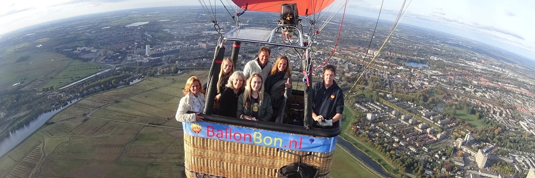 luchtballonvaart opstijging Den Bosch